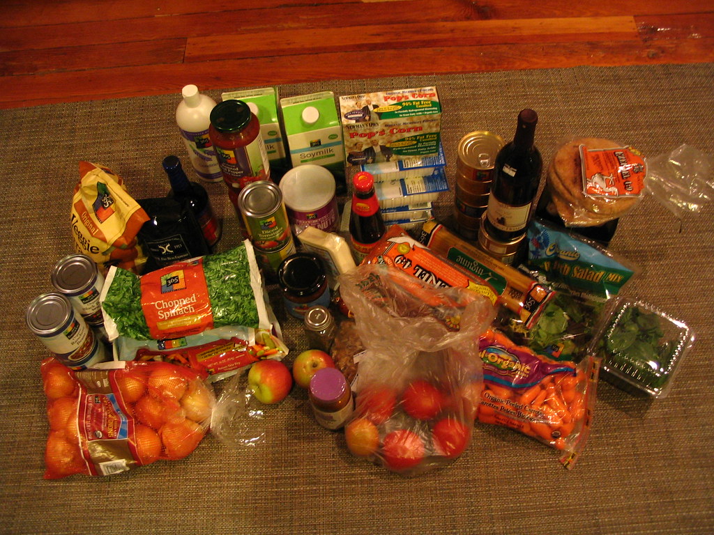 week 2 of groceries in the xtraycle