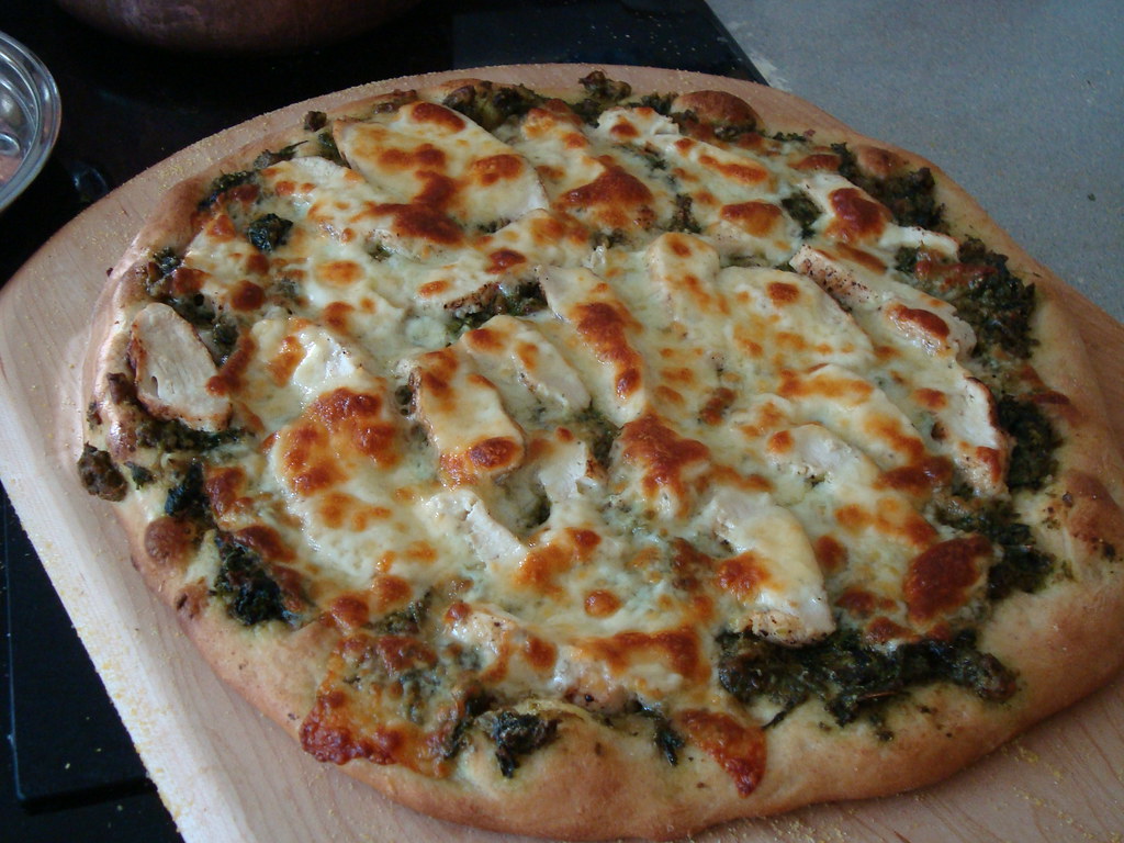 Chicken Pesto Pizza