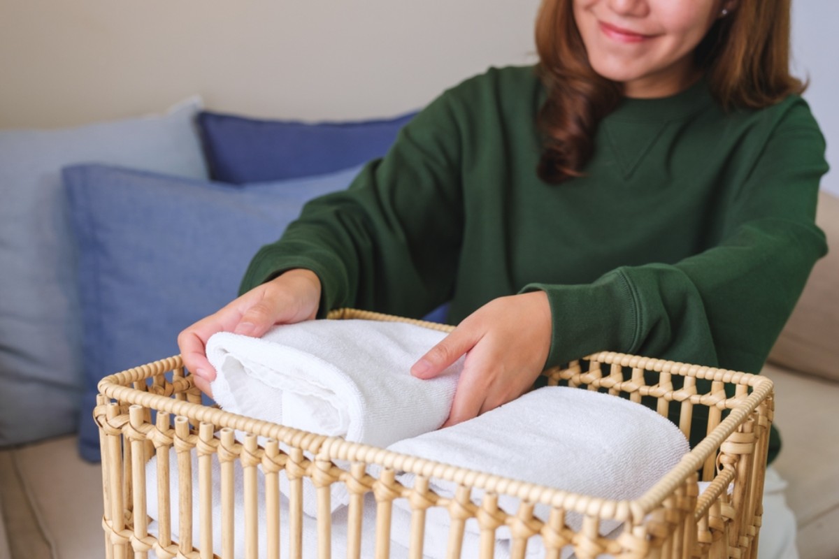 People Are Debating How Often You’re Really Supposed to Wash Towels
