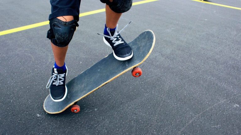 person on skateboard at daytime
