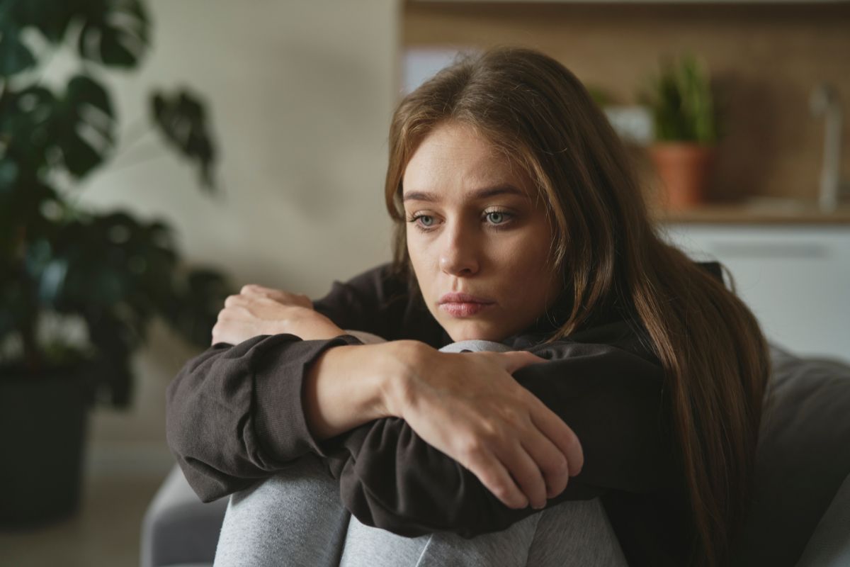 sad woman