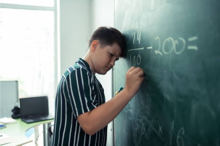 A Mom Says Her Son Came Home Saying His Teacher Told the Class That "Some Kids Just Aren't Cut Out for Math"