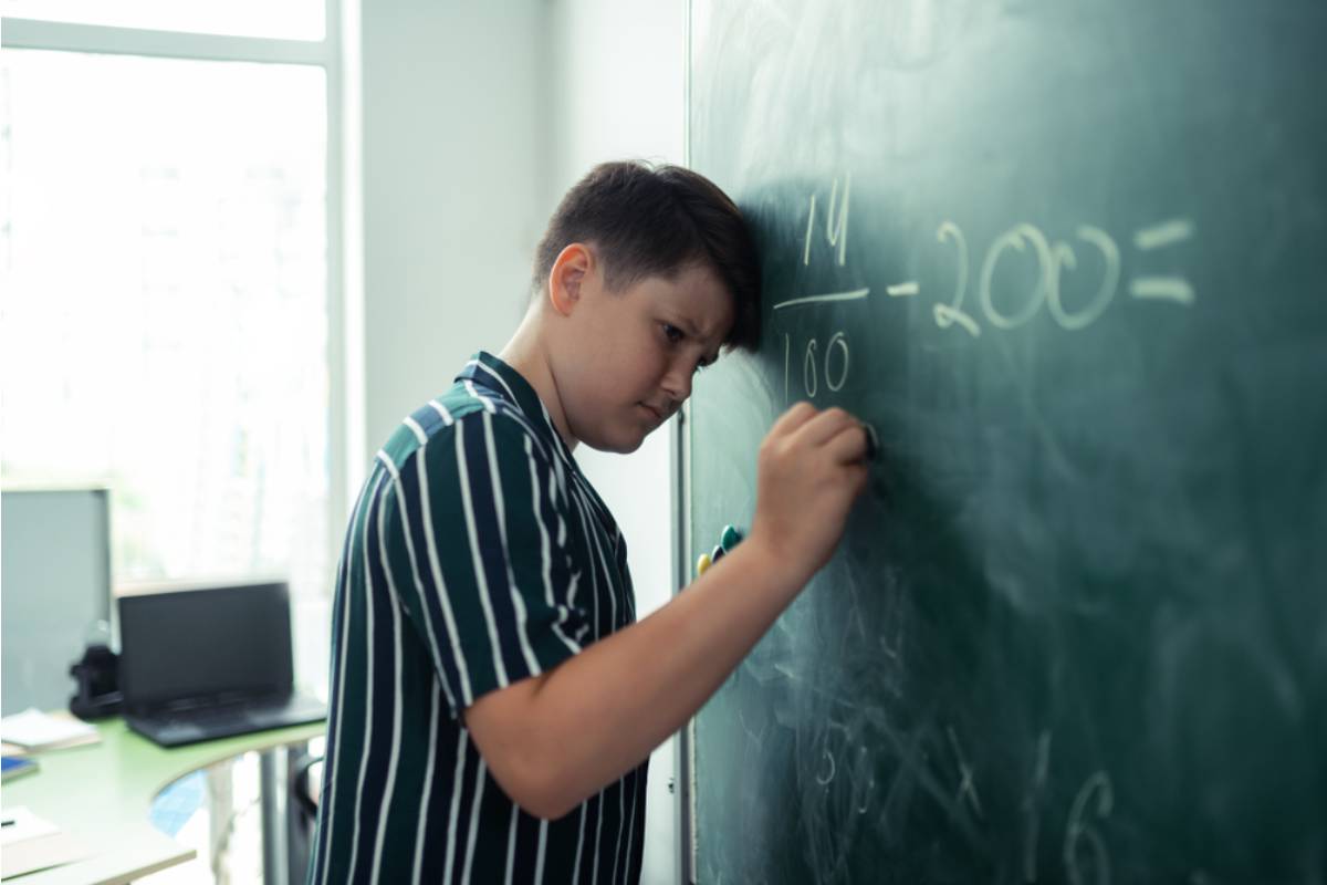 A Mom Says Her Son Came Home Saying His Teacher Told the Class That "Some Kids Just Aren't Cut Out for Math"