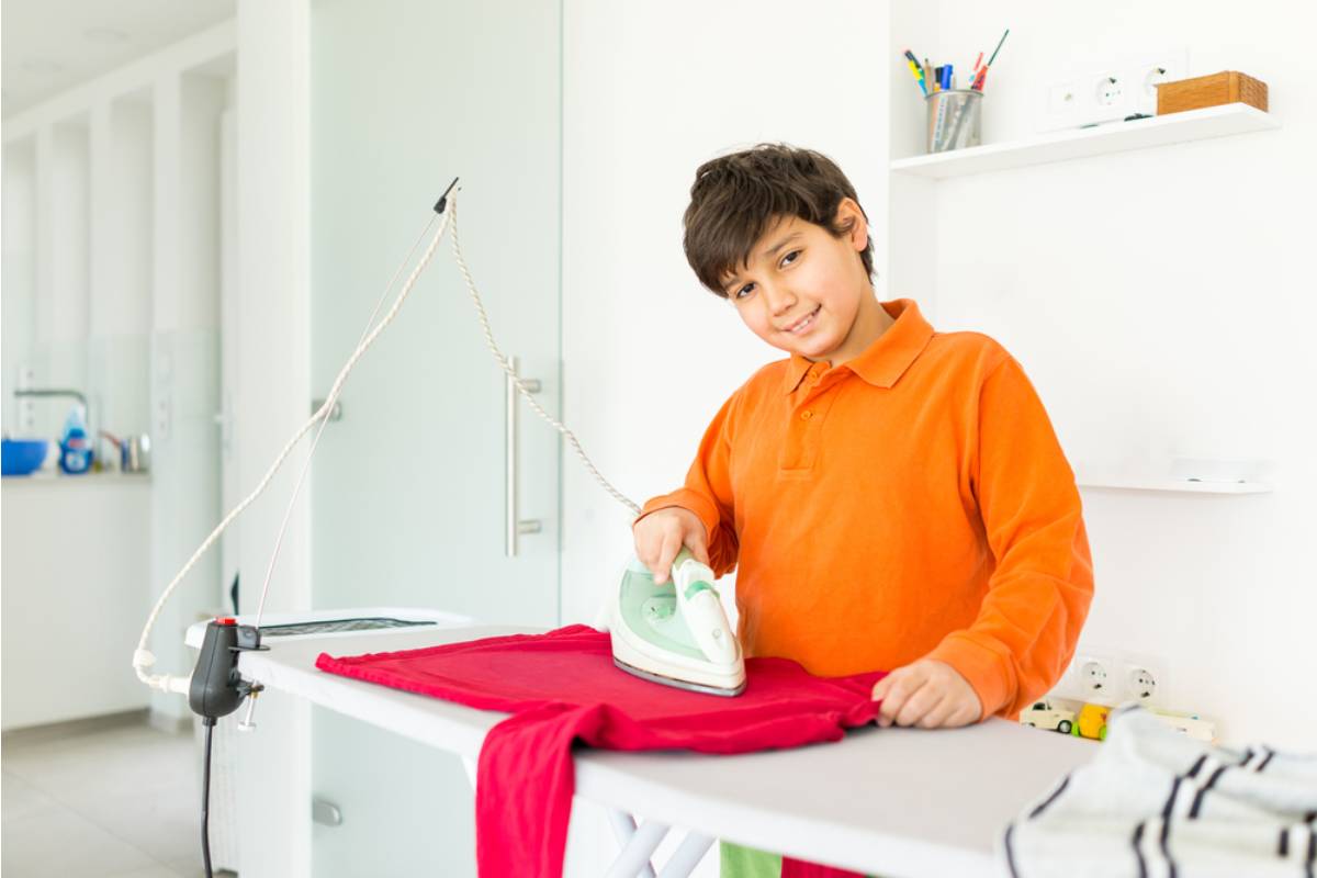 A Dad Found Out His Son Had Been Waking Up Early Every Morning to Iron His Own Clothes Because He Didn't Want to Ask Anyone for Help Getting Ready