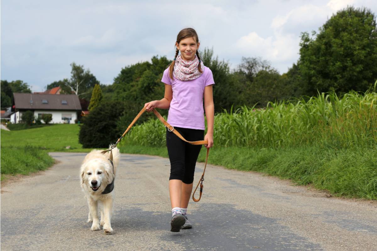 A Mom Found Out Her Daughter Had Been Walking Their Elderly Neighbor's Dog Every Day After School Just to Have Somewhere to Go That Wasn't Home Yet
