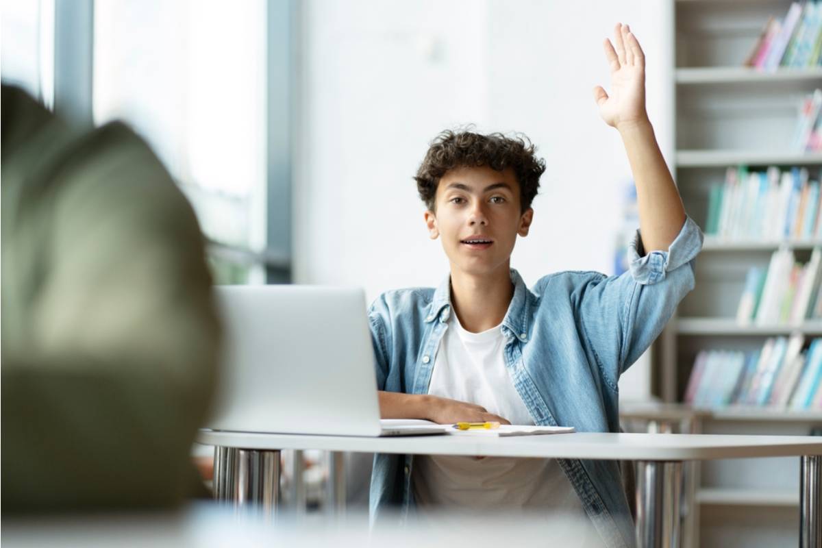 A Teacher Says She Noticed a Student Always Checked the Clock Before Raising His Hand, as if Timing His Question Around Something Only He Understood