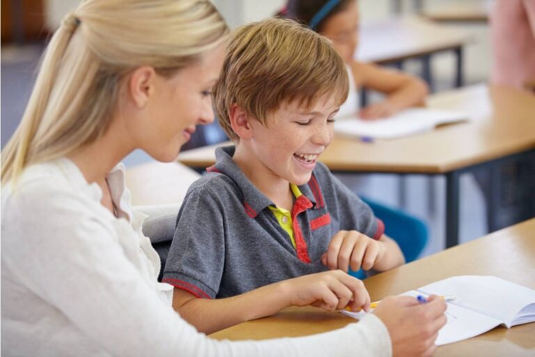 A Mom Found Out Her Son Had Been Giving His Recess Time to Help a Teacher Grade Papers Because He Said the Playground Felt Too Loud for How He Was Feeling That Week