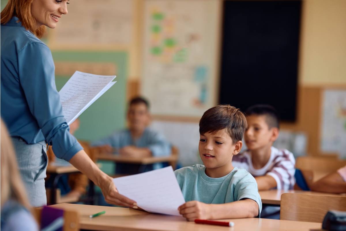 A Teacher Says a Student Asked Her to Grade His Paper in Private Because Being Told He Did Well in Front of Others "Felt Like Bragging He Wasn't Allowed To Do"