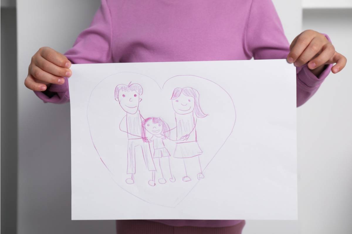 A Dad Found Out His Daughter Had Been Keeping a Drawing She Made in Preschool Folded in Her Backpack Every Single Year Since