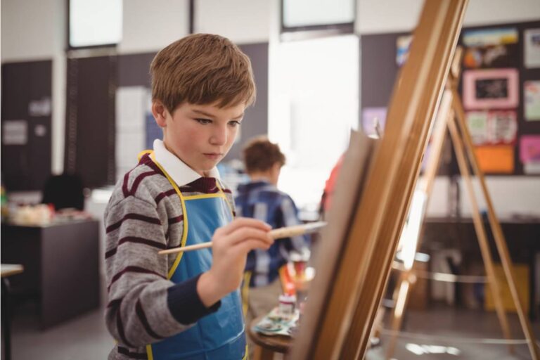 A Teacher Says She Noticed a Student Always Drew Himself Standing Slightly Outside Every Group in Every Art Assignment and Never Once Mentioned It