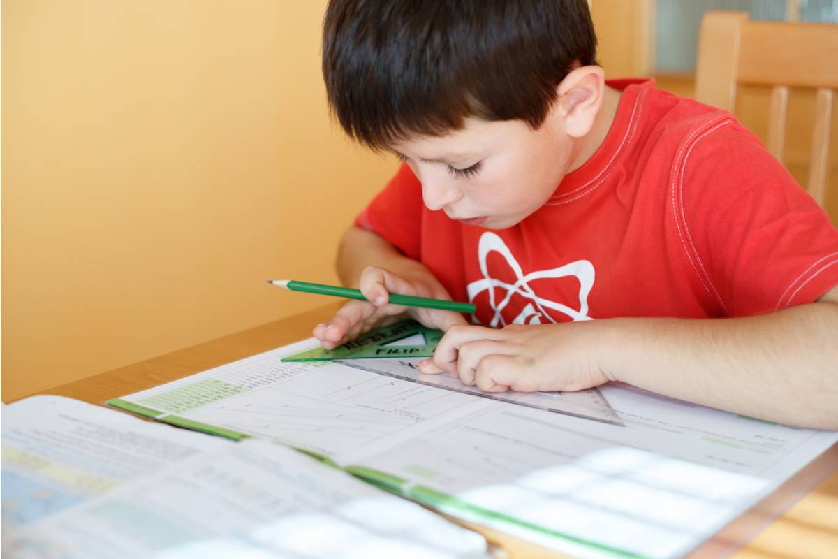 A Mom Found Out Her Son Had Been Doing a Classmate's Math Homework at Recess Because the Boy's Older Brother Used to Help but Moved Out