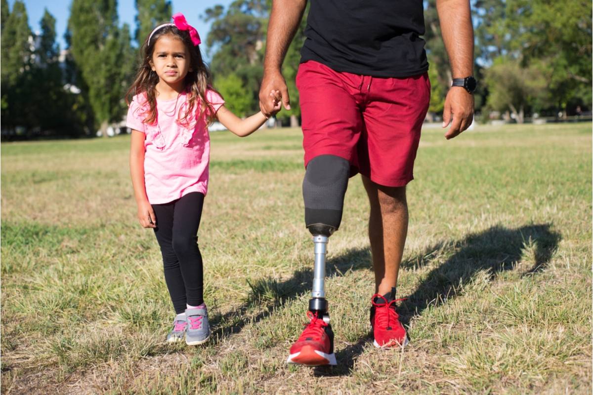 A Mom Found Out Her Daughter Had Been Practicing How to Explain Her Dad's Prosthetic Leg to Classmates Before He Ever Even Came to Visit the School
