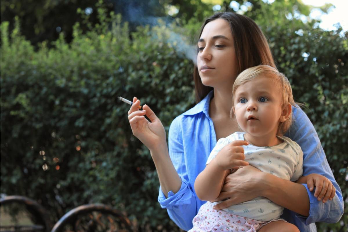 Parent Furious After Seeing Woman Smoke Cigarette Right Beside Her Baby at a Park