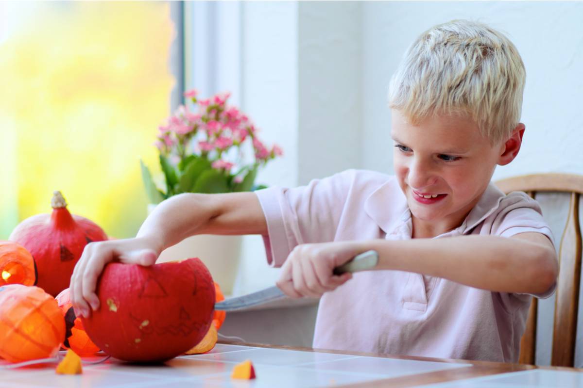 A Mom Found Out Her Son Had Been Skipping the School's Pumpkin Carving Day Every October Because His Family Couldn't Afford to Buy One