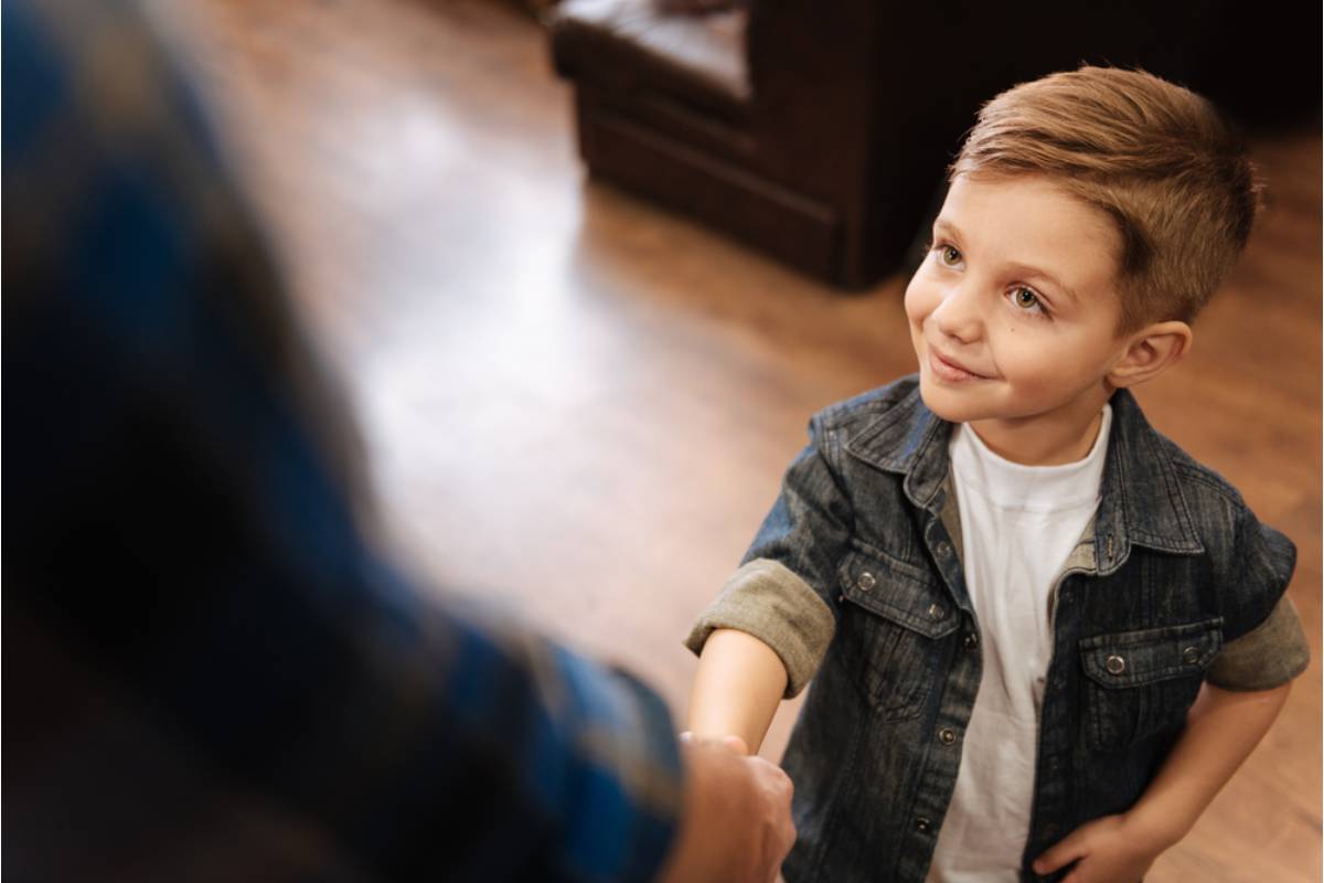 A Teacher Says a Student Told Her He Practices Handshakes in the Mirror Because His Uncle Once Said His Was "Too Soft to Trust"