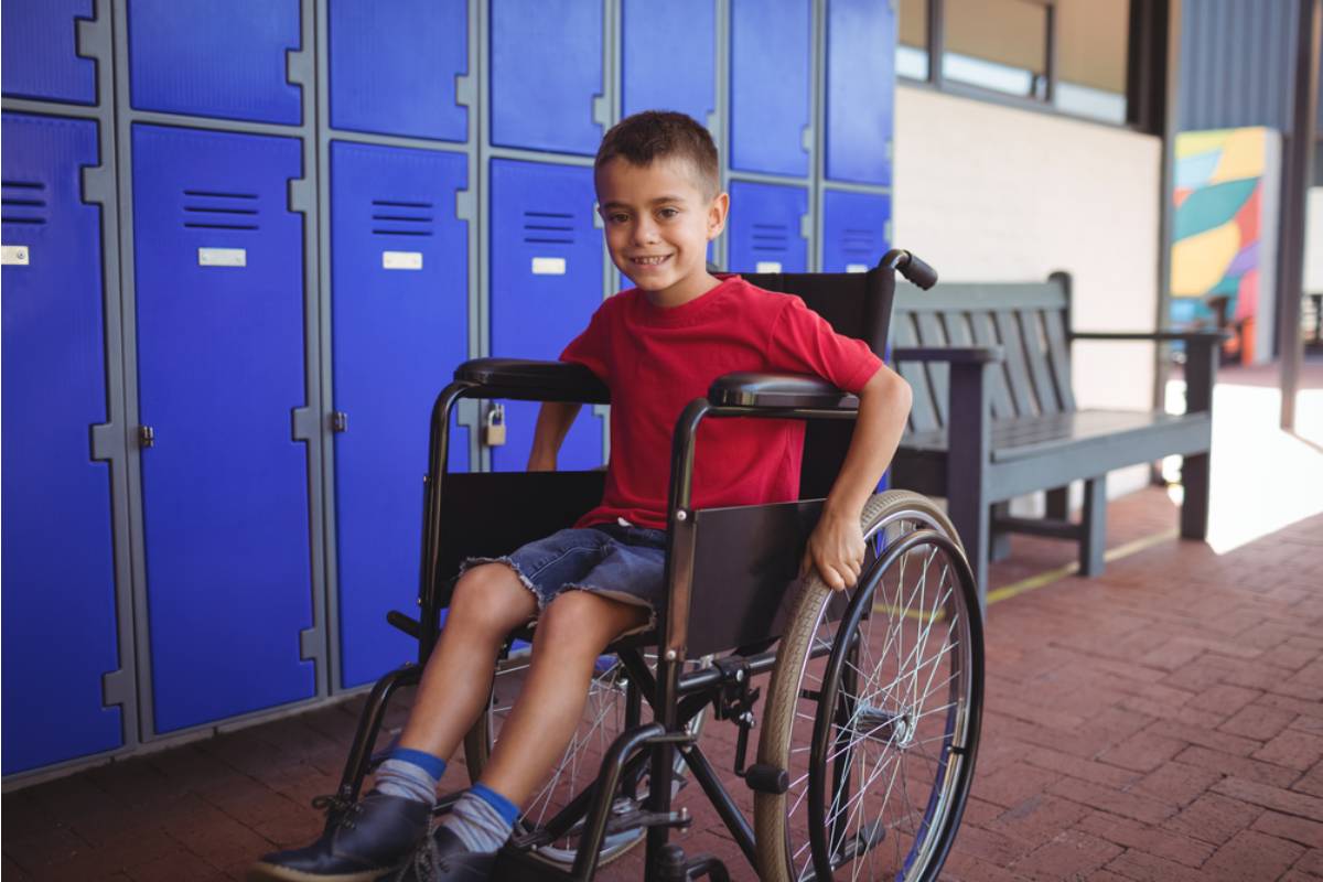 A Mom Found Out Her Son Had Been Skipping Gym Class to Sit With the School's Only Other Kid Who Uses a Wheelchair During Free Period