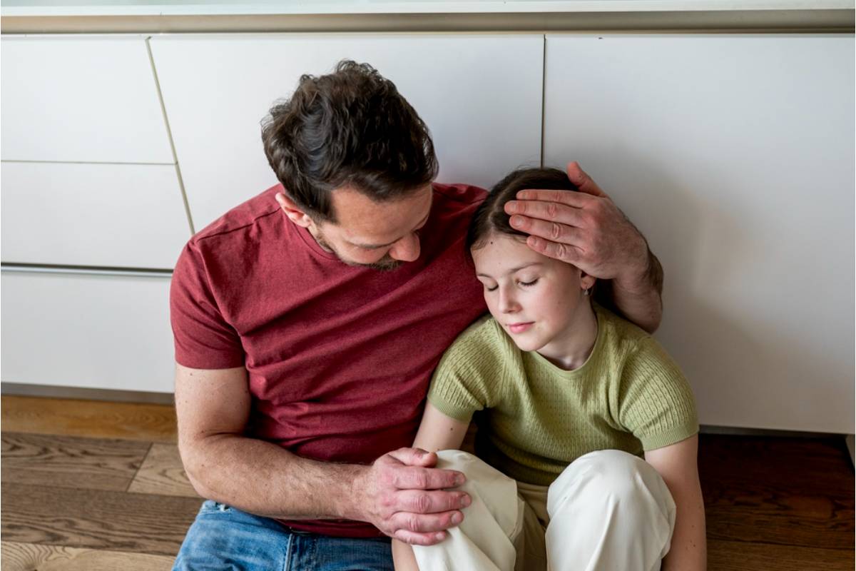 A Dad Says His 10-Year-Old Started Talking About Her Parents Getting Older, and One Sentence About Reuniting 100 Years Later Left Them Both in Tears