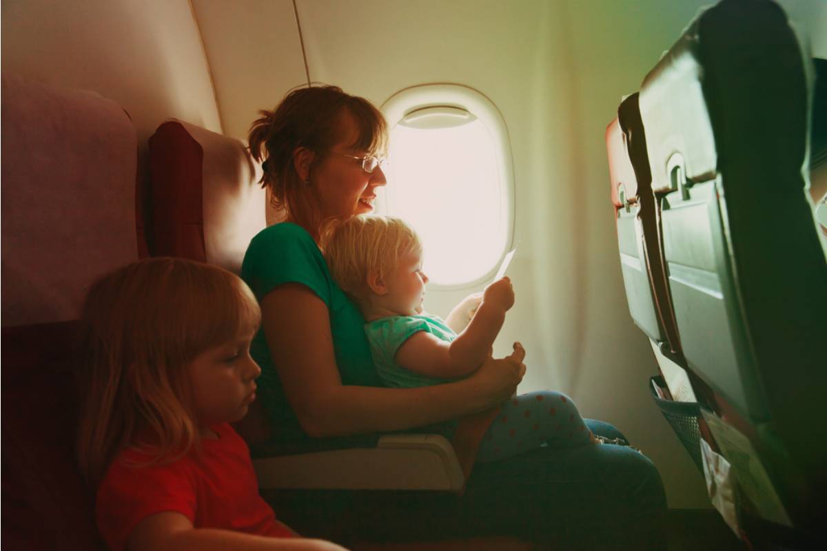 A Mom Says Her Husband Thinks Their 2- and 3-Year-Olds Will Watch Movies Through Their First Flight, and She Is Already Planning for Chaos