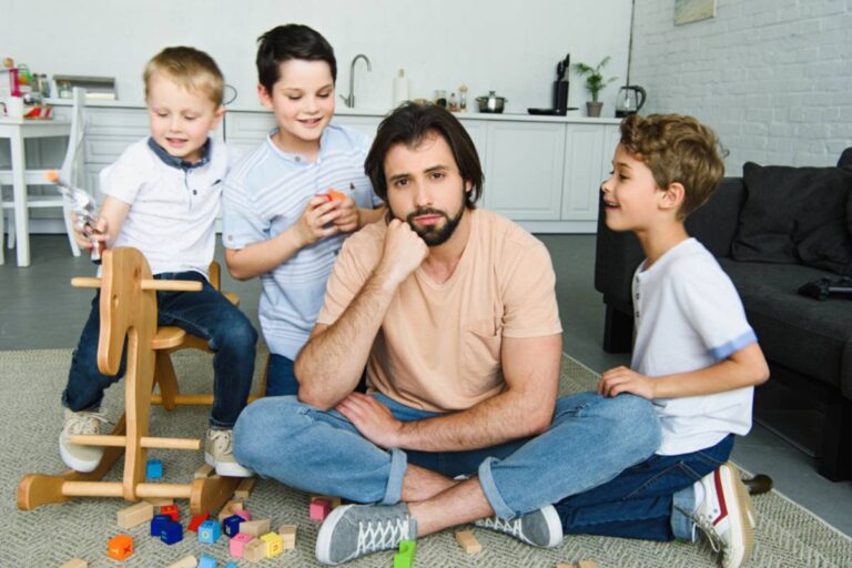 A Dad Says He Has Four More Days Alone With His Four Boys Before His Wife Returns, and His Definition of Success Has Changed Dramatically