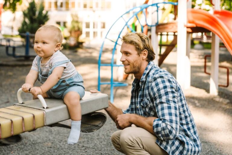 A Dad Says He Just Wanted to Play With His Son at the Playground, but After Pretending to Be a Monster, He Accidentally Became the Favorite of an Entire Toddler Gang