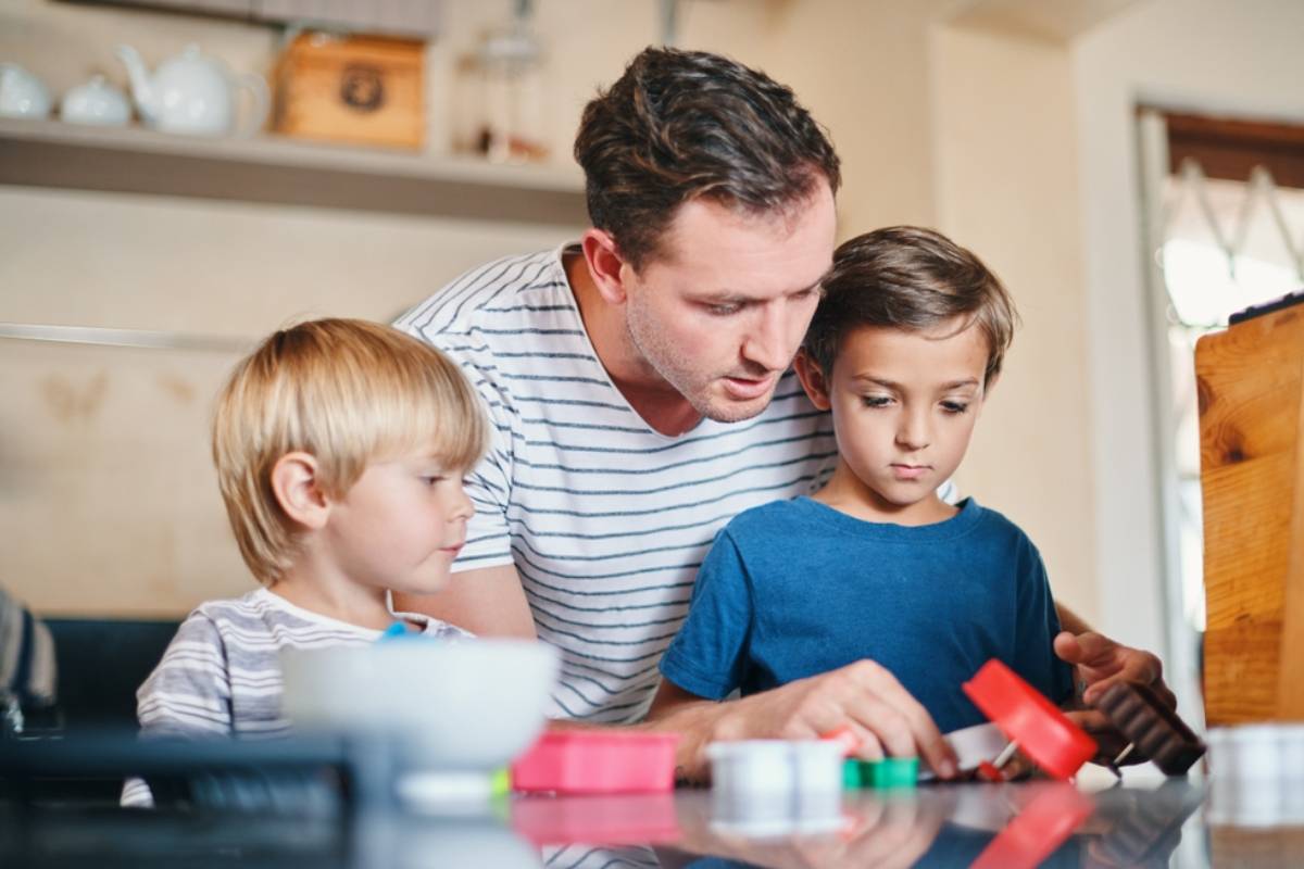 A Dad Says His Two Young Sons Follow Him Everywhere, and Their Mom Is Starting to Believe She's Doing Something Wrong