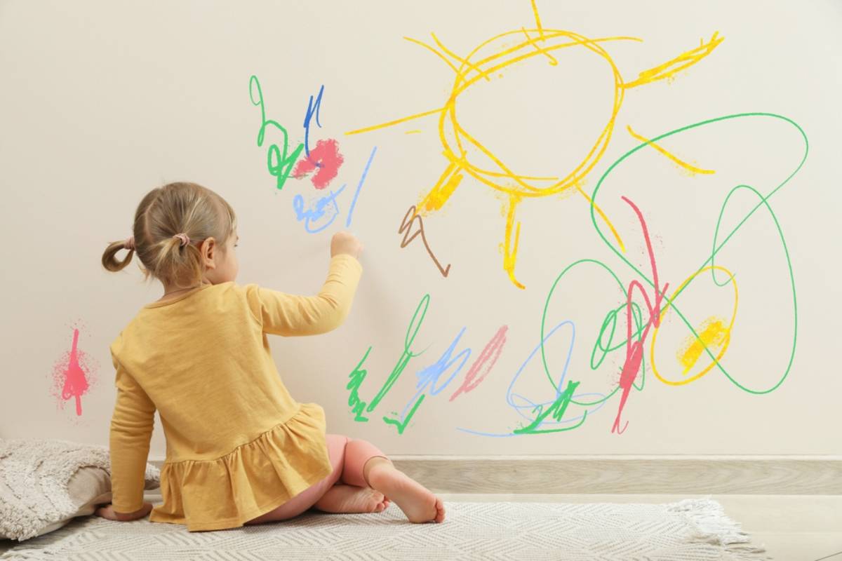 Dad Says His Toddler's Friend Drew on the Walls, Threw Toys Into the Pool, and Told His Wife to “Shut Up” During One Very Chaotic Playdate
