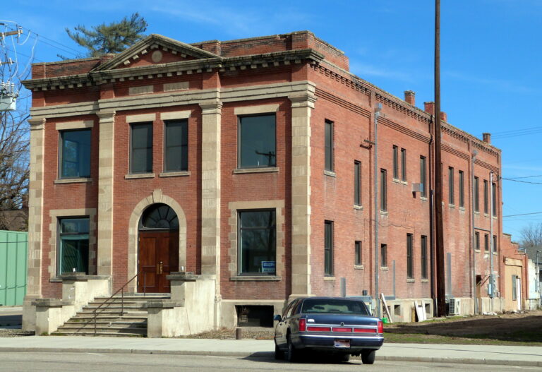 The historic Payette City Hall and Courthouse building in Payette, Idaho