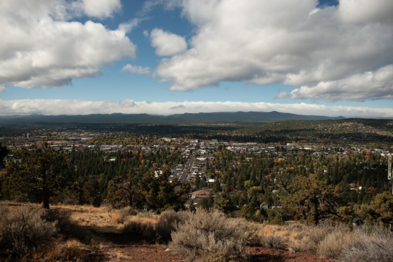 View of Bend, Oregon from Pilot Butte