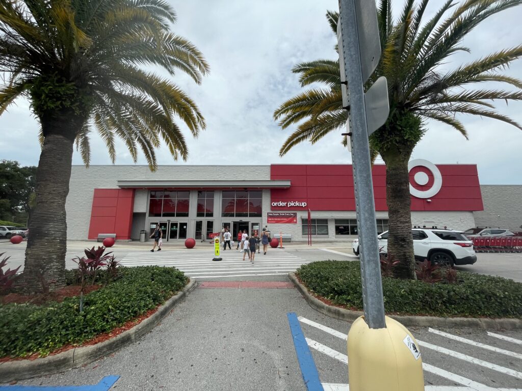 Exterior of a Target store in Stuart, Florida